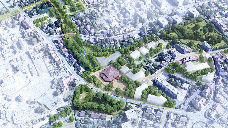 Réaménagement du centre-ville - Ville de Plaisir